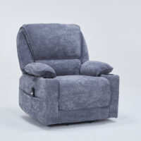 Selena πολυθρόνα relax lift 89x90x103εκ. με ηλεκτρική ανάκλιση Γκρι σκούρο ύφασμα