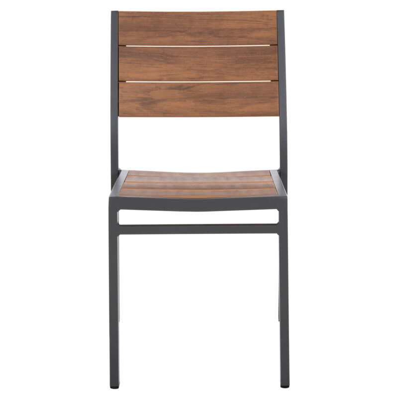 karekla-aloyminioy-fb9606302-skoyro-gkri-2 ΚΑΡΕΚΛΑ ΑΛΟΥΜΙΝΙΟΥ SAGA HM6063.02 ΣΚΟΥΡΟ ΓΚΡΙ ΜΕ POLYWOOD 46x52x86Υεκ.