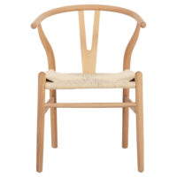 ΚΑΡΕΚΛΑ ΤΡΑΠΕΖΑΡΙΑΣ BRAVE HM8695.11 ΞΥΛΟ ΟΞΙΑΣ ΚΑΙ ΣΧΟΙΝΙ ΣΕ ΦΥΣΙΚΟ 54.5x53x75Υεκ.