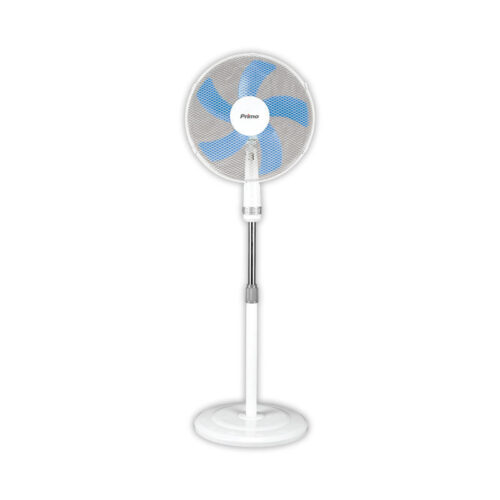Ανεμιστήρας Ορθοστάτης PRSF-80447 Primo 16'' 40εκ. Λευκό - Μπλε