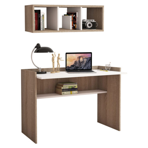 set-grafeioy-2-tmch-fb91177512-sonama-le ΣΕΤ ΓΡΑΦΕΙΟΥ 2ΤΜΧ HM11775.12 SONOMA-ΛΕΥΚH ΜΕΛΑΜΙΝΗ