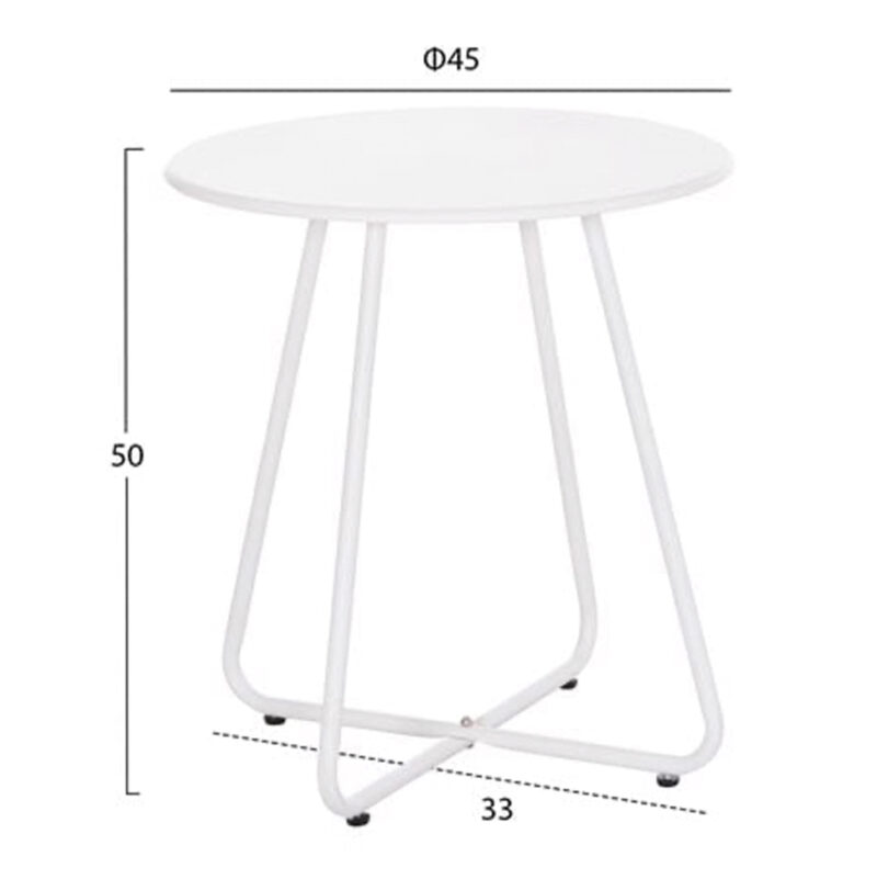 ΣΕΤ LOUNGE 3TMX ΕΞ.ΧΩΡΟΥ PONY HM21193.02 ΜΕΤΑΛΛΟ ΚΑΙ ΣΥΝΘ.RATTAN ΣΕ ΛΕΥΚΟ-ΜΑΥΡΟ