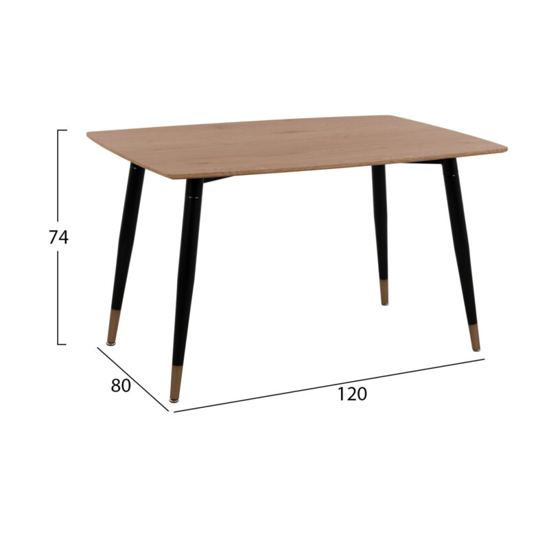 set-trapezarias-5tmch-fb91119608-mdf-top-1 ΣΕΤ ΤΡΑΠΕΖΑΡΙΑΣ 5ΤΜΧ ALIZA HM11196.08 MDF TOP-ΒΕΛΟΥΔΟ ΜΠΛΕ & ΜΕΤΑΛΛΟ ΜΑΥΡΟ