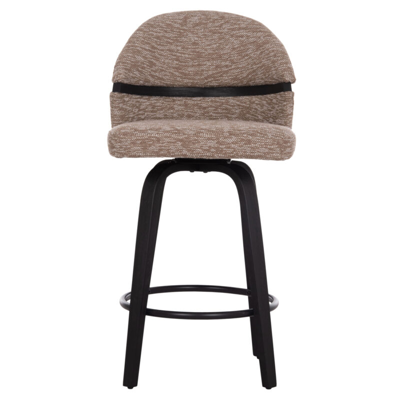 ΣΚΑΜΠΟ ΜΠΑΡ ΠΕΡΙΣΤΡΕΦΟΜΕΝΟ DEKKER HM18250.02 PLYWOOD ΜΑΥΡΟ--ΥΦΑΣΜΑ ΚΑΦΕ 48x54x96Υεκ. 2τμχ