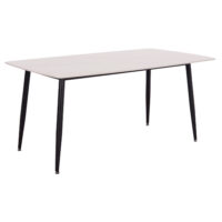 ΤΡΑΠΕΖΙ RAVEN HM18150.01 ΚΕΡΑΜΙΚΟ TOP ΜΕ ΟΨΗ ΛΕΥΚΟ ΜΑΡΜΑΡΟ 160x80x74Υεκ.