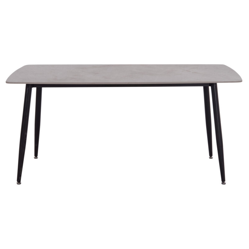 ΤΡΑΠΕΖΙ RAVEN HM18150.13 ΚΕΡΑΜΙΚΟ TOP ΜΕ ΟΨΗ ΓΚΡΙ ΜΑΡΜΑΡΟ 160x80x74Υεκ.