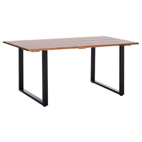 trapezi-trapezarias-fb9629702-xylo-akaki ΤΡΑΠΕΖΙ ΤΡΑΠΕΖΑΡΙΑΣ FRIGGO HM6297.02 ΞΥΛΟ ΑΚΑΚΙΑΣ ΠΑΧΟΣ ΕΠΙΦΑΝΕΙΑΣ 2,6εκ- 160x80x76Υ