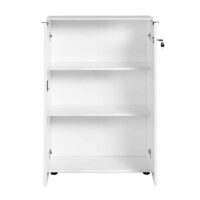 GP009-02842-4 Ντουλάπι γραφείου Rio Megapap με κλειδαριά χρώμα λευκό 72x34x109εκ.