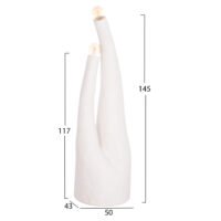 diakosmitiko-fotistiko-dapedoy-fb9470202-1 ΔΙΑΚΟΣΜΗΤΙΚΟ ΦΩΤΙΣΤΙΚΟ ΔΑΠΕΔΟΥ TUSKEN HM4702.02 FIBER CEMENT-ΛΕΥΚΟ 50x43x145Υεκ