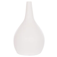 ΕΠΙΤΡΑΠΕΖΙΟ ΔΙΑΚΟΣΜΗΤΙΚΟ ΒΑΖΟ DENI HM4663.02L FIBER CEMENT ΣΕ ΛΕΥΚΟ--Φ26x39Υεκ