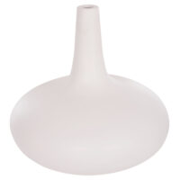 ΕΠΙΤΡΑΠΕΖΙΟ ΔΙΑΚΟΣΜΗΤΙΚΟ ΒΑΖΟ DENI HM4663.02M FIBER CEMENT ΣΕ ΛΕΥΚΟ--Φ30x29.5Υεκ