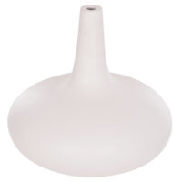 ΕΠΙΤΡΑΠΕΖΙΟ ΔΙΑΚΟΣΜΗΤΙΚΟ ΒΑΖΟ DENI HM4663.02M FIBER CEMENT ΣΕ ΛΕΥΚΟ--Φ30x29.5Υεκ