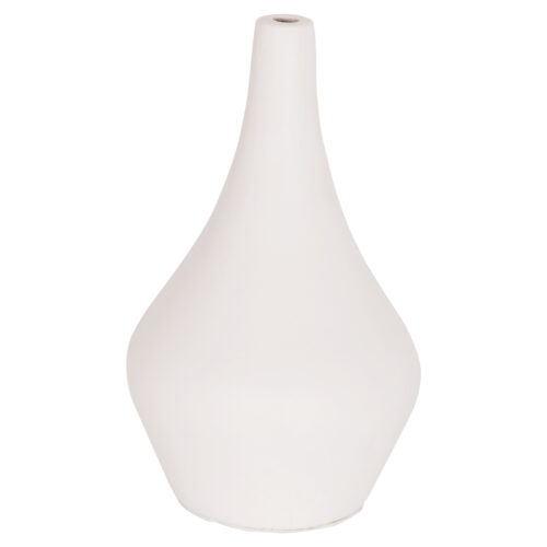 ΕΠΙΤΡΑΠΕΖΙΟ ΔΙΑΚΟΣΜΗΤΙΚΟ ΒΑΖΟ DENI HM4663.02S FIBER CEMENT ΣΕ ΛΕΥΚΟ--Φ15x27Υεκ.