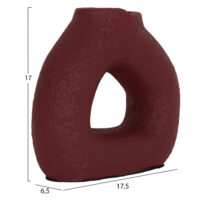 ΕΠΙΤΡΑΠΕΖΙΟ ΔΙΑΚΟΣΜΗΤΙΚΟ ΒΑΖΟ DECANT HM4667.06S ΤΕΡΑΚΟΤΑ ΣΕ ΒΥΣΣΙΝΙ--17.5x6.5x17Υεκ.