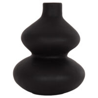 ΕΠΙΤΡΑΠΕΖΙΟ ΔΙΑΚΟΣΜΗΤΙΚΟ ΒΑΖΟ CHELIN HM4670S ΤΕΡΑΚΟΤΑ ΣΕ ΜΑΥΡΟ--Φ20x25Υεκ.