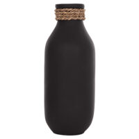 ΕΠΙΤΡΑΠΕΖΙΟ ΔΙΑΚΟΣΜΗΤΙΚΟ ΒΑΖΟ CAMMER HM4687.01M ΤΕΡΑΚΟΤΑ ΣΕ ΜΑΥΡΟ--Φ13x34Υεκ.