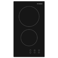 Κεραμικές εστίες Hyundai HBIH22-02V με πλάτος 29cm και 2 ζώνες μαγειρέματος