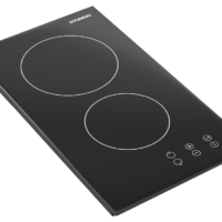 Κεραμικές εστίες Hyundai HBIH22-02V με πλάτος 29cm και 2 ζώνες μαγειρέματος