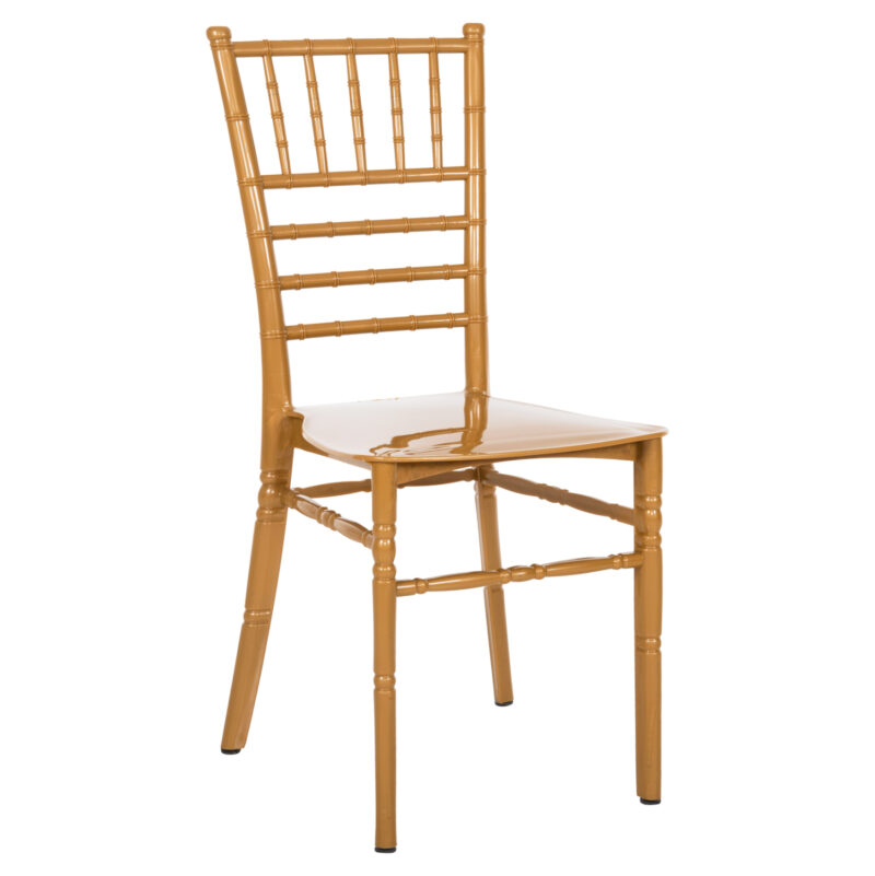 karekla-polypropylenioy-catering-tiffany ΚΑΡΕΚΛΑ ΠΟΛΥΠΡΟΠΥΛΕΝΙΟΥ CATERING TIFFANY NEW HM8058.05 ΧΡΥΣΟ ΧΡΩΜΑ 41.2x49.7x89Υεκ.