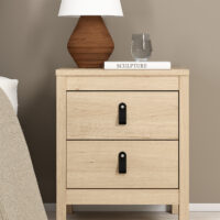 Madrid κομοδίνο με 2 συρτάρια 43 Madrid κομοδίνο με 2 συρτάρια 43