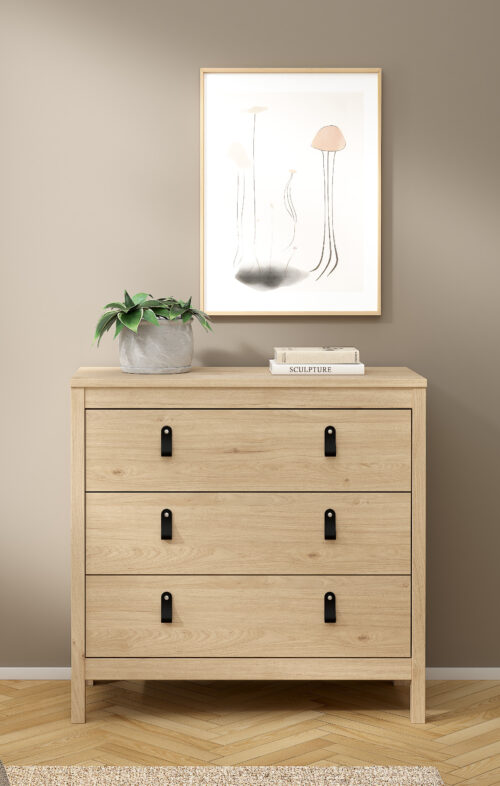 Madrid συρταριέρα με 3 συρτάρια 82