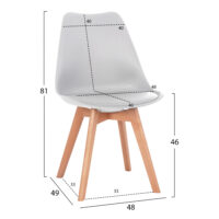 ΣΕΤ ΤΡΑΠΕΖΑΡΙΑΣ 5ΤΜΧ VEGAS HM21184 MDF TOP ΣΕ ΛΕΥΚΟ--ΠΟΔΙΑ ΟΞΙΑΣ