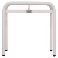 ΣΚΑΜΠΟ ΑΛΟΥΜΙΝΙΟΥ RACHEL HM6340.02 ΛΕΥΚΟ 45x45x46Υεκ.