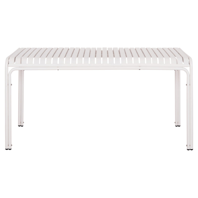 ΤΡΑΠΕΖΙ ΑΛΟΥΜΙΝΙΟΥ RACHEL HM6339.02 ΛΕΥΚΟ 150x80x75Υεκ.