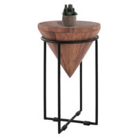 ΤΡΑΠΕΖΙ ΒΟΗΘΗΤΙΚΟ ZELIE HM8217.11 ΑΠΟ ΜΑΣΙΦ ΚΟΡΜΟ ΑΚΑΚΙΑΣ Φ31X53Υ εκ.