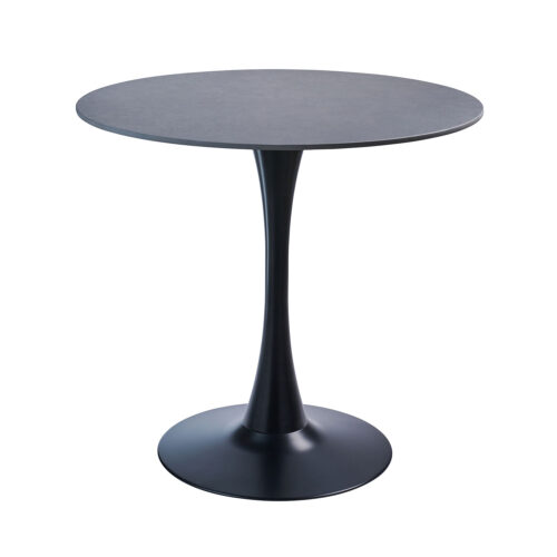 Τραπέζι Tiamo τσιμέντο Φ70εκ. 70 x  x 75 sintered stone, Μέταλλο 100-089