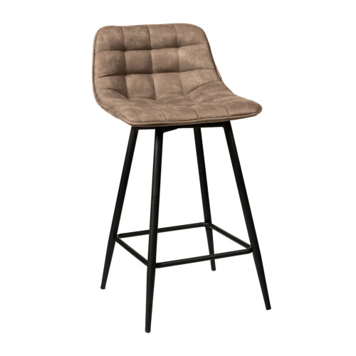 Σκαμπό Blend Special Μόκα 43 x 40 x 88 Μέταλλο, Ύφασμα 200-103