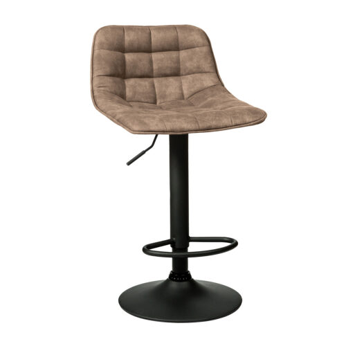 200-109 Σκαμπό Morati Special Moka 42 x 46 x 85-106 Μέταλλο, Ύφασμα 200-109