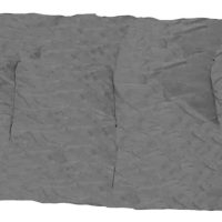 CAMPUS ΥΠΝΟΣΑΚΟΣ PINATUBO ΓΚΡΙ 220x75cm ΜΕ ΜΑΞΙΛΑΡΙ & ΘΗΚΗ ΣΥΜΠΙΕΣΗΣ