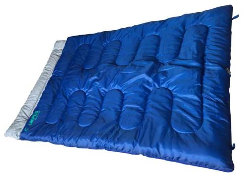 2748 CAMPUS ΥΠΝΟΣΑΚΟΣ DOUBLE FUN ΔΙΠΛΟΣ ΜΠΛΕ 200/30x150cm ΜΕ ΜΑΞΙΛΑΡΙ