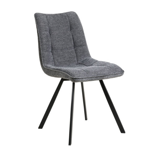 300-292_1 Καρέκλα Simona Γκρι 46 x 61 x 88 Ύφασμα 300-292