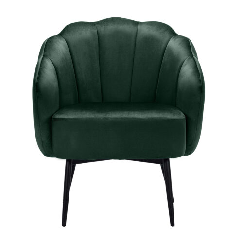 300-326 Πολυθρόνα Vela Κυπαρισσί 67 x 60 x 78 Βελούδο, Μέταλλο 300-326