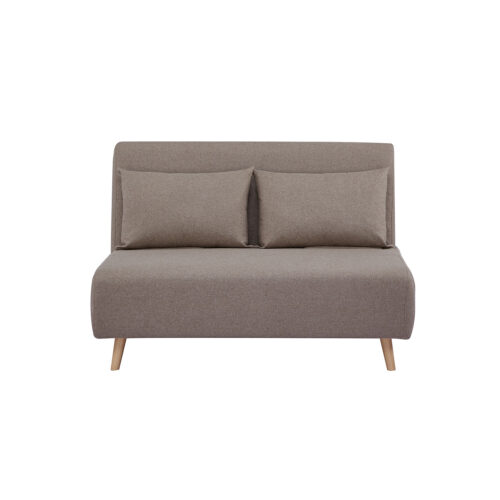 Καναπές - Κρεβάτι Scoop - 120 γκρεζ 122 x 91 x 84 Ξύλο, Ύφασμα 400-009