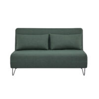 Καναπές - Κρεβάτι Duo κυπαρισσί 141 x 90 x 81 Ξύλο, Μέταλλο, Ύφασμα 400-014