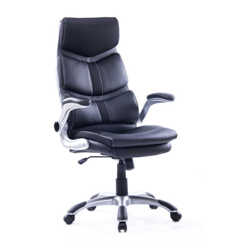 Καρέκλα Γραφείου Daniela Μαύρο 70 x 68 x 118-128 Τεχνόδερμα PU, Πολυκαρβονικό, Mesh 500-055