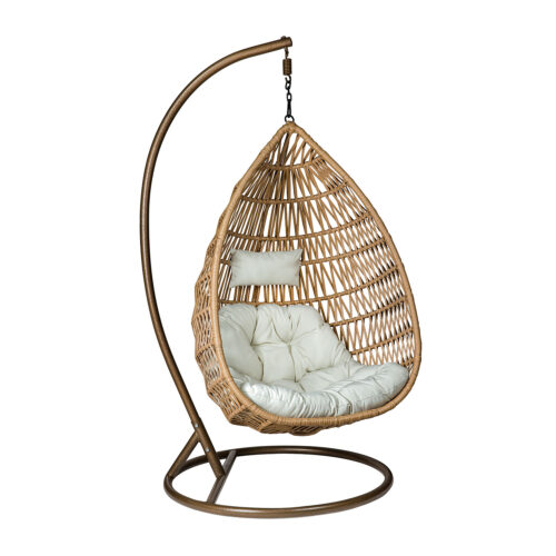 Κούνια-Φωλιά Naira Φυσικό Φ105 x  x 200 Wicker, Μέταλλο 900-026