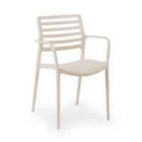 Πολυθρόνα Louise XL Κρεμ 49.5 x 52 x 84 Πολυπροπυλένιο (PP) 900-076
