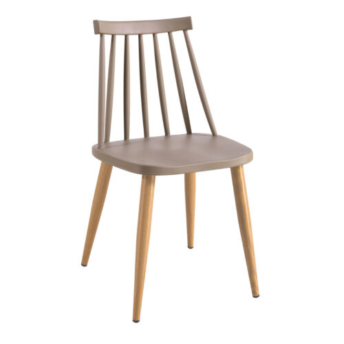 Καρέκλα Eri Mόκα 43 x 47 x 80 Μέταλλο, Πολυπροπυλένιο (PP) 900-203