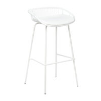 Σκαμπό Aperol Λευκό 45 x 49 x 88 Μέταλλο, Πολυπροπυλένιο (PP) 900-252