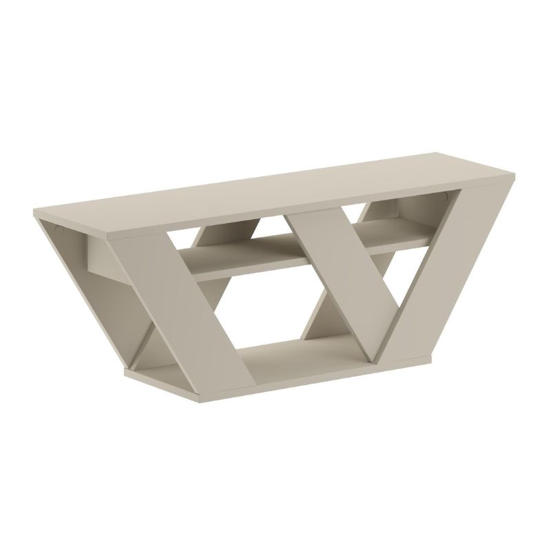 Έπιπλο τηλεόρασης Pipralla Megapap χρώμα sandstone 110x30x40εκ.