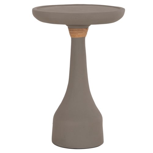 ΒΟΗΘΗΤΙΚΟ ΤΡΑΠΕΖΙ ΓΙΑ ΛΑΜΠΑΤΕΡ TORG HM18170.03 FIBER CEMENT ΓΚΡΙ Φ41x62Υεκ.