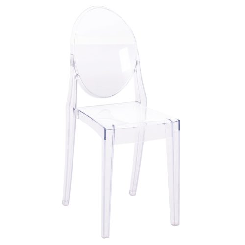 ΚΑΡEΚΛΑ ΤΡΑΠΕΖΑΡΙΑΣ ΑΚΡΥΛΙΚΗ ARAMIS HM0170 ΔΙΑΦΑΝΗ 34.5x50x90Υεκ. 4τμχ