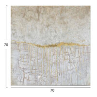 ΠΙΝΑΚΑΣ TOIXOY ΤΕΤΡΑΓΩΝΟΣ ΣΕΙΡΑ GOBI HM4855 ΕΚΤΥΠΩΜΕΝΟΣ ΚΑΜΒΑΣ 70x2,8(πάχος)x70Υεκ.