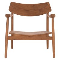 ΠΟΛΥΘΡΟΝΑ LOUNGE RANGER HM18255.01 ΞΥΛΟ TEAK ΣΕ ΦΥΣΙΚΟ 70x73x73Υεκ.