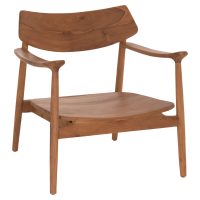 ΠΟΛΥΘΡΟΝΑ LOUNGE RANGER HM18255.01 ΞΥΛΟ TEAK ΣΕ ΦΥΣΙΚΟ 70x73x73Υεκ.