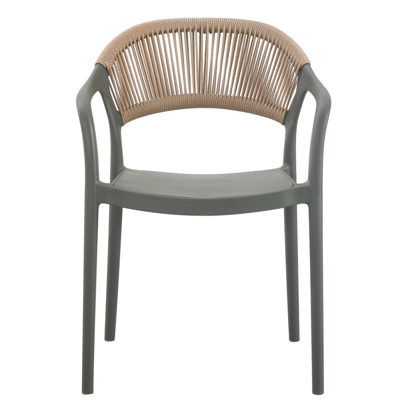 ΠΟΛΥΘΡΟΝΑ ΠΟΛΥΠΡΟΠΥΛΕΝΙΟΥ EVA HM6155.05 OLIVE GREEN--P.P. ΜΠΕΖ ΣΧΟΙΝΙ 56,5x53x80Υεκ.